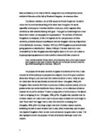 Literary Analysis Conclusion